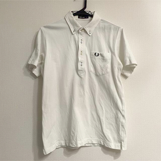 フレッドペリー(FRED PERRY)のyu 様専用フレッドペリー  ワンポイント刺繍 ポロシャツ  Mサイズ(ポロシャツ)