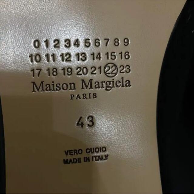 21AW Maison Margiela ファー 足袋 シューズ サイズ43 4