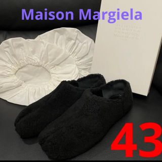 マルタンマルジェラ(Maison Martin Margiela)の21AW Maison Margiela ファー 足袋 シューズ サイズ43(その他)