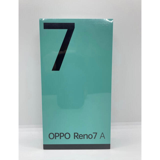 Oppo Reno 7a 未使用未開封　シュリンク付き　スターリーブラック