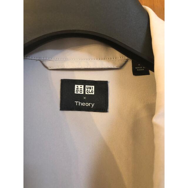 theory(セオリー)のUNIQLO×theory 感動シャツジャケット メンズのジャケット/アウター(テーラードジャケット)の商品写真