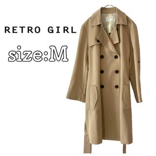 レトロガール(RETRO GIRL)のRETRO GIRL トレンチコート Mサイズ(トレンチコート)