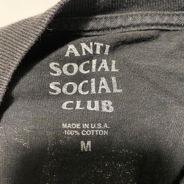 ANTI SOCIAL SOCIAL CLUB(アンチソーシャルソーシャルクラブ)の美品　ANTI SOCIAL SOCIAL CLUB Tシャツ メンズのトップス(Tシャツ/カットソー(半袖/袖なし))の商品写真