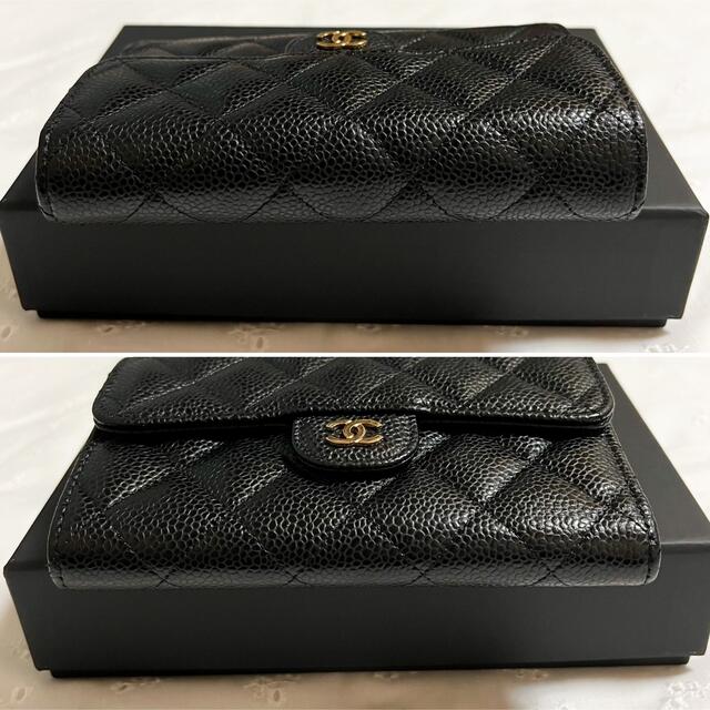 CHANEL(シャネル)の【専用】CHANEL 財布 マトラッセ キャビアスキン★31番台 レディースのファッション小物(財布)の商品写真