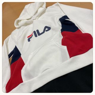 FILA - FILA・L・パーカーセットアップ裏起毛・新品/MC0P-210の通販 by
