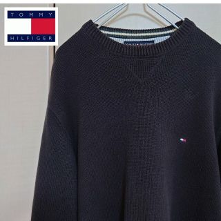 トミーヒルフィガー(TOMMY HILFIGER)のTOMMY HILFIGER トミーヒルフィガー ニット ブラウン(ニット/セーター)