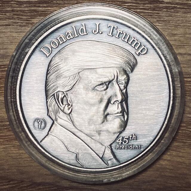 トランプ大統領 1オンス 銀貨 テイクバック！ホワイトハウス-