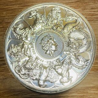 クイーンビースト コンプリーター 2021年 銀貨 2オンスの通販 by お