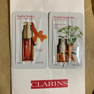 クラランス(CLARINS)の未使用　クラランス CLARINS サンプル ダブルセーラム(サンプル/トライアルキット)