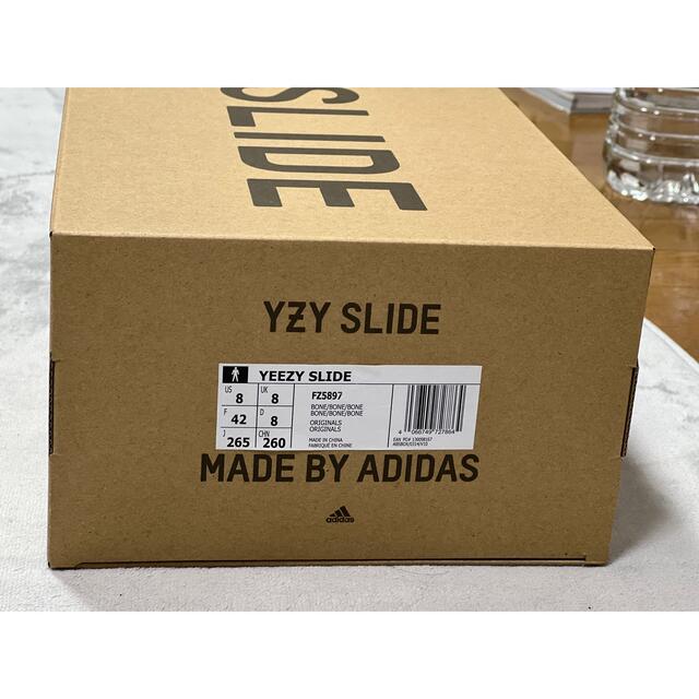 adidas(アディダス)のadidas YEEZY SLIDE Bone メンズの靴/シューズ(サンダル)の商品写真