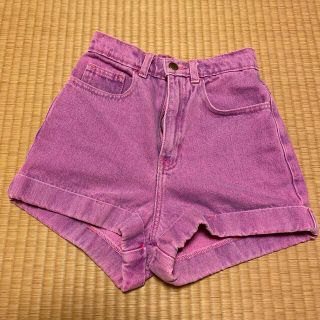 アメリカンアパレル(American Apparel)のAmerican apparel ショートパンツ　サイズ24(ショートパンツ)