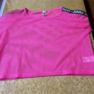 ズンバ(Zumba)の【コロリさん専用】ZUMBA®︎ウェア　メッシュ　ピンク(ダンス/バレエ)