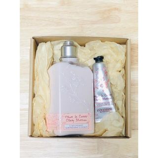 ロクシタン(L'OCCITANE)の★新品・未使用品★ロクシタン　チェリーブロッサム ボディミルク＆ハンドクリーム(ボディローション/ミルク)