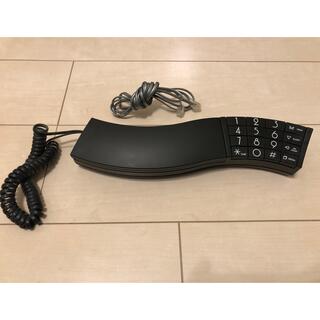 【美品】アルテ TGX-01固定電話機（子機なし）ブラック(その他)