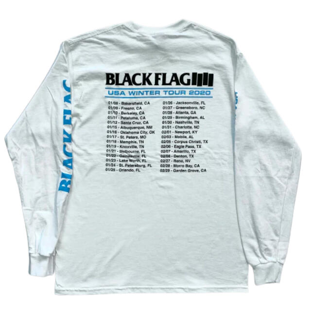 BLACK FLAG ブラックフラッグ 2020年 USツアー Tシャツ ロンTの通販 by