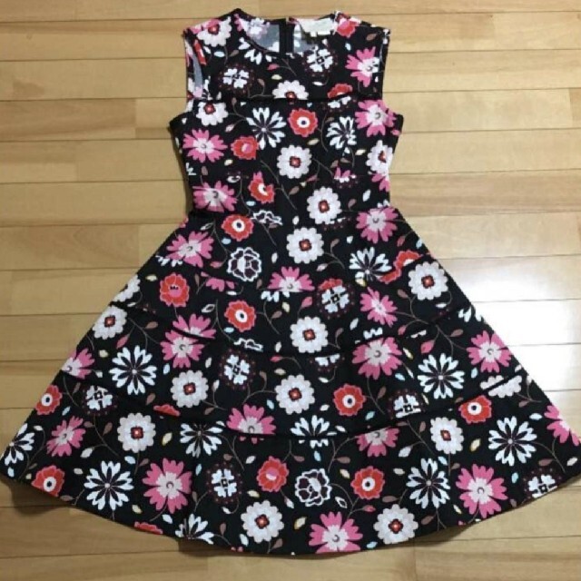 kate spade ノースリーブ花柄ワンピース