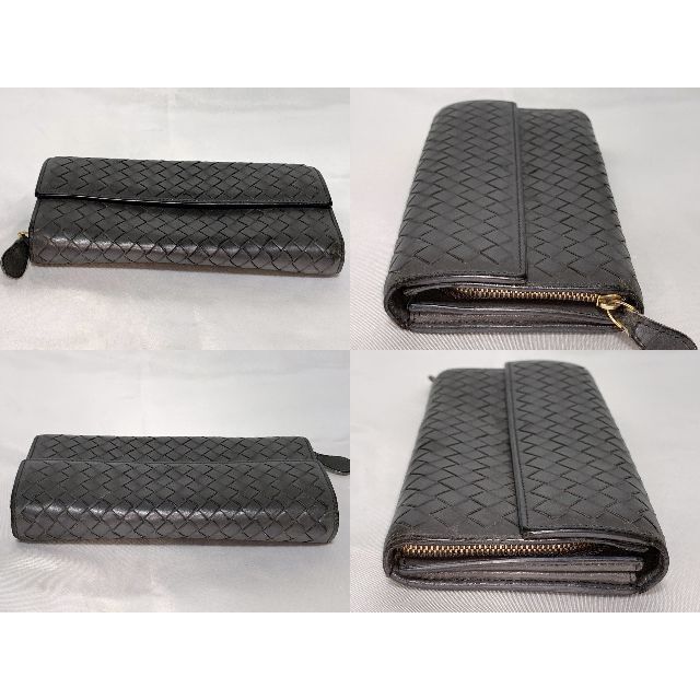 BOTTEGA VENETA ボッテガベネタ 長財布  ブラック 247-7