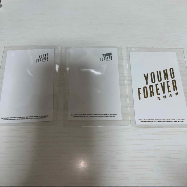 BTS 防弾少年団　YOUNG FOREVER トレカ