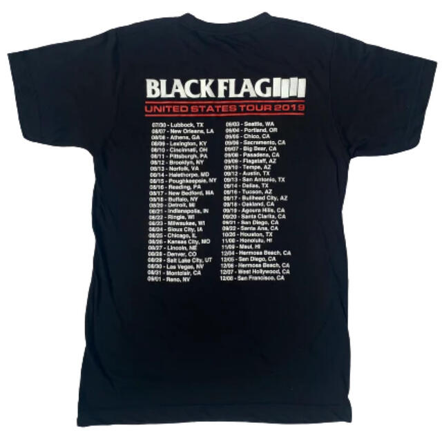 BLACKFLAG ブラックフラッグ 2019年 USツアー Tシャツ sst