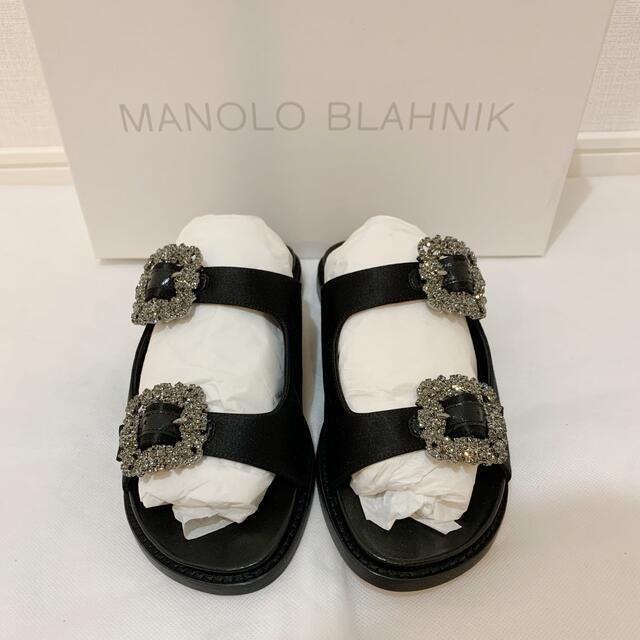 殿堂 MANOLO BLAHNIK - 【新品・未使用品】★マノロブラニク★ハンギシ サンダル サンダル - www.proviasnac