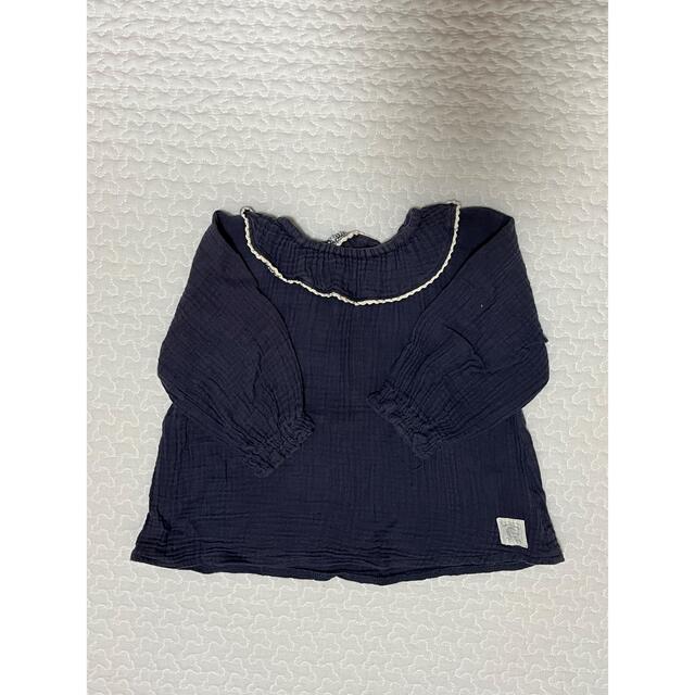 futafuta(フタフタ)のbirthday スモックブラウス　カーディガン　90㎝ キッズ/ベビー/マタニティのキッズ服女の子用(90cm~)(カーディガン)の商品写真