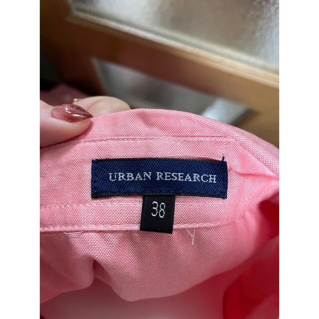 URBAN RESEARCH(アーバンリサーチ)の[新品未使用]URBAN RESEARCH シャツ ピンク メンズのトップス(シャツ)の商品写真