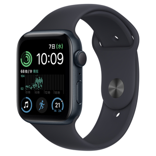 アップルウォッチ(Apple Watch)の未開封Apple WatchSEGPSモデル 40mmスペースグレイアルミニウム(腕時計(デジタル))