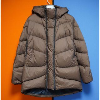 ゴールドウィン(GOLDWIN)の【GOLDWIN】 HOODED DOWN COAT メンズM ブラウン(ダウンジャケット)