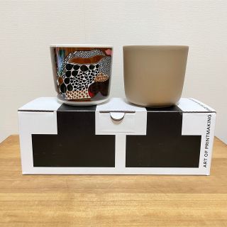 マリメッコ(marimekko)のmarimekko マリメッコ　新作Rusakko＋Oivaラテマグ(グラス/カップ)