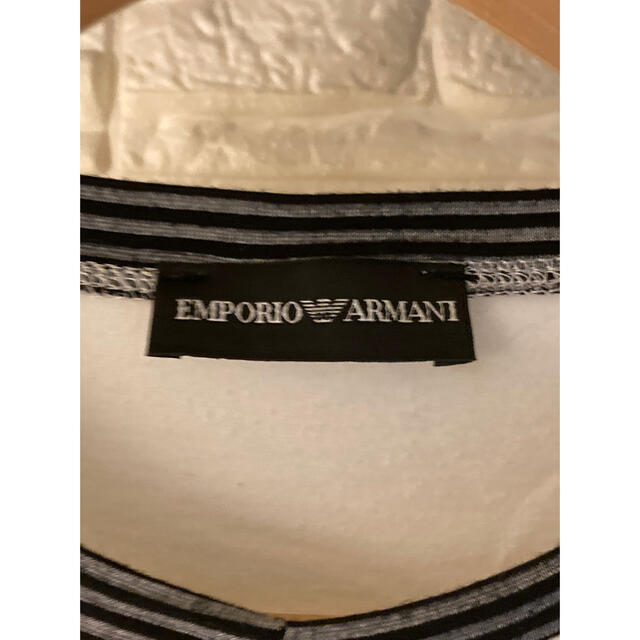 Emporio Armani(エンポリオアルマーニ)の正規品　エンポリオアルマーニ　ロングTシャツ メンズのトップス(Tシャツ/カットソー(七分/長袖))の商品写真