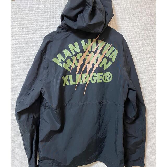 XLARGE MAN WITH A MISSION マウンテンパーカー