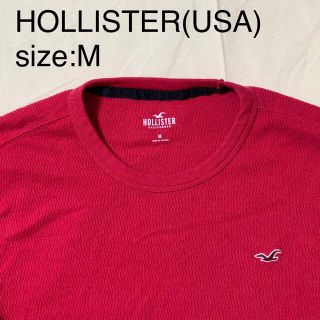 ホリスター(Hollister)のHOLLISTER(USA)ビンテージLSワンポイントサーマルシャツ(Tシャツ/カットソー(七分/長袖))