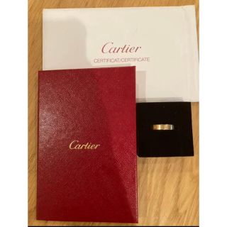 カルティエ(Cartier)のカルティエ　ラブリングミニ　ダイヤ(リング(指輪))