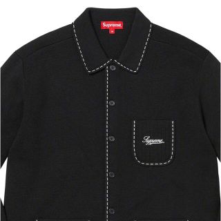 Supreme ContrastStitchButtonUp sweaterカーディガン ...