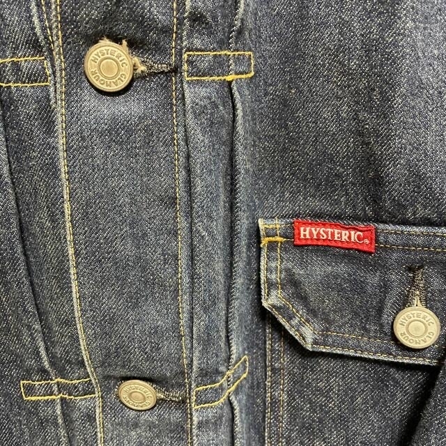 HYSTERIC GLAMOUR(ヒステリックグラマー)のHYSTERIC GLAMOUR  ヒステリックグラマー　デニムジャケット メンズのジャケット/アウター(Gジャン/デニムジャケット)の商品写真