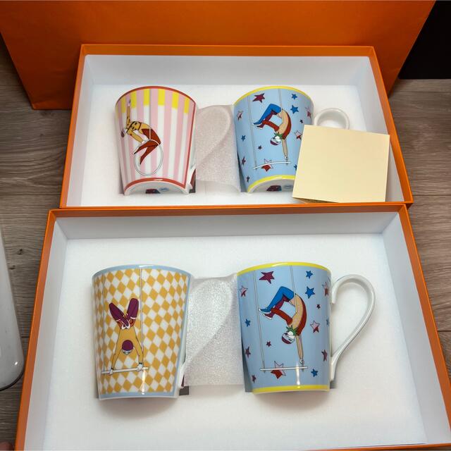 エルメス HERMES サーカス 食器4点セット drahuancavelica.gob.pe