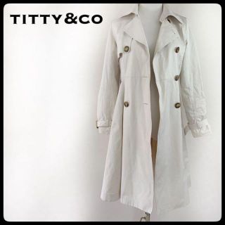 ティティアンドコー(titty&co)のtitty&co ティティアンドコー トレンチコート 大人かわいい(トレンチコート)