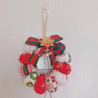 handmade クリスマスリース(リース)