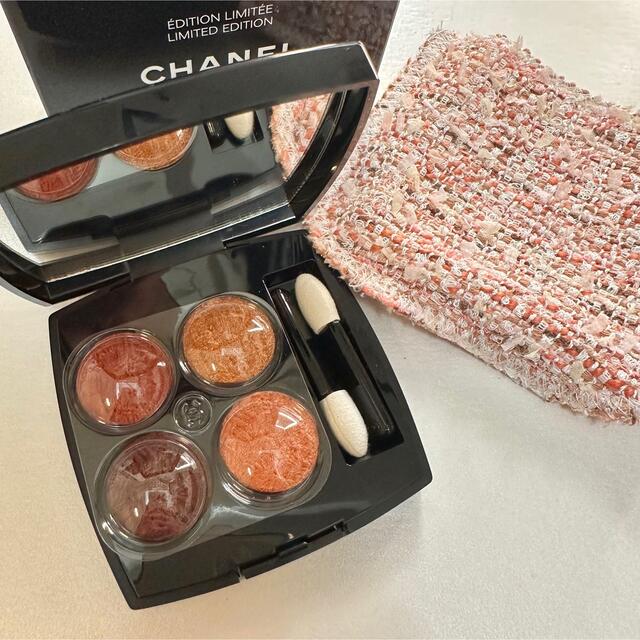 CHANEL☆シャネル☆アイシャドウ☆レキャトルオンブル ツイード☆03 アウトレットと限定 シャネル ツイード アイシャドウ 03 レキャトルオンブルツイード フォーヴ アイシャドウ