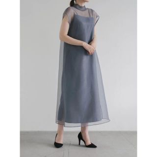 kaene アシメオーガンジードレス オケージョン 新品未使用