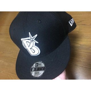 ニューエラー(NEW ERA)の【美品】ベイスターズ　ニューエラ　帽子　キッズ(応援グッズ)