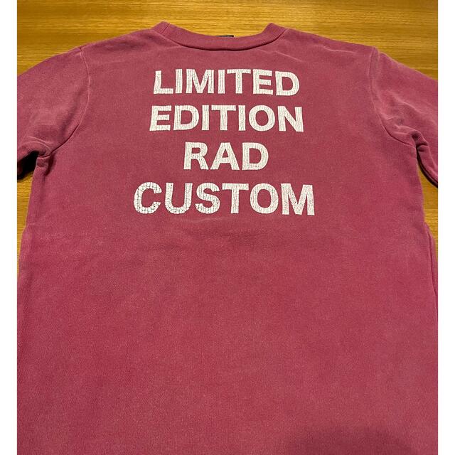 RAD CUSTOM(ラッドカスタム)の値下げ>RAD CUSTOM トレーナー　150cm キッズ/ベビー/マタニティのキッズ服男の子用(90cm~)(Tシャツ/カットソー)の商品写真