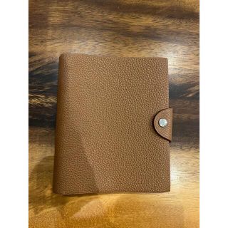 エルメス(Hermes)の★美品★HERMES ユリスPM 手帳カバー レザー(手帳)