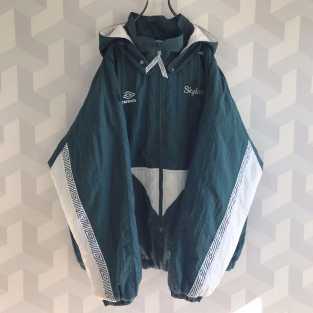 お歳暮 90s アヤックス UMBRO ジャケット ナイロン マンU vtg アンブロ