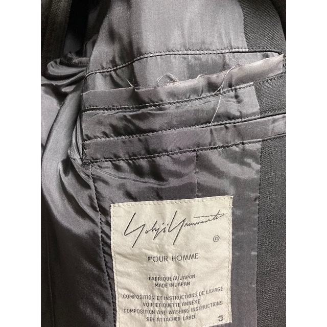 yohji yamamoto pour homme フラップジャケット 19ss テーラード yohji yamamoto pour homme フラップジャケット 19ss テーラード