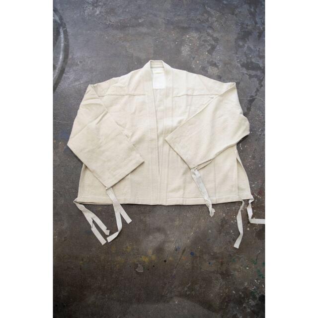 ANEI Side Slit Haori Big  羽織り　ノーカラージャケット メンズのジャケット/アウター(ノーカラージャケット)の商品写真