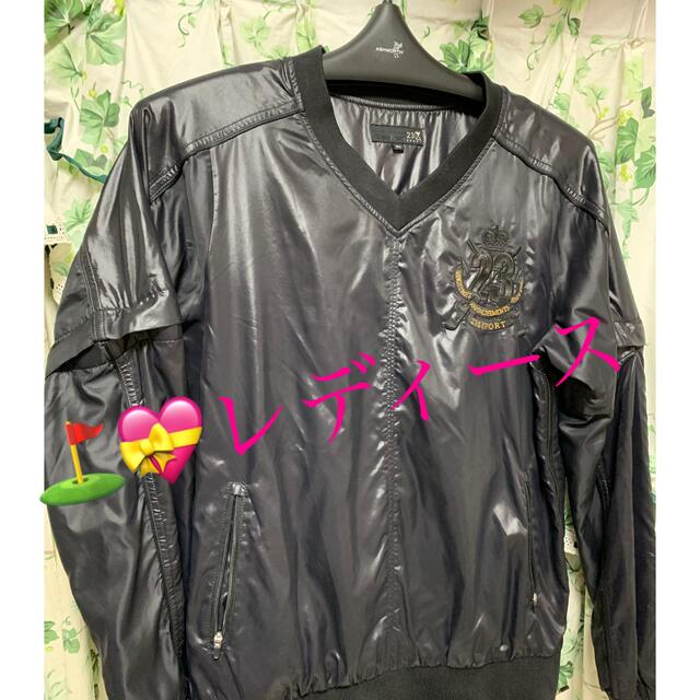 23区 - ⛳️💝ゴルフレディースブルゾン💝オンワード 23区💝サイズLL ... 美品⛳️23区ゴルフ 半袖 ハイネックシャツ モックシャツ レディース