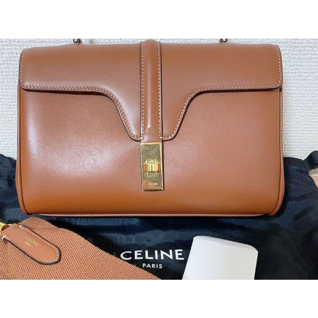 celine - セリーヌ セーズ ティーン ソフト16 スムースカーフスキン タンの通販 by あっくん's shop｜セリーヌならラクマ