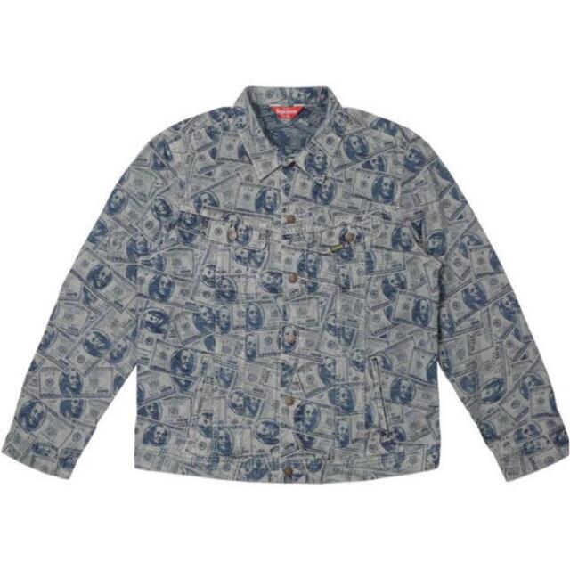 supreme 100 dollar Bill Trucker jacket M