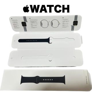 アップルウォッチ(Apple Watch)のApplewatch 41 純正バンド ミッドナイト(ラバーベルト)